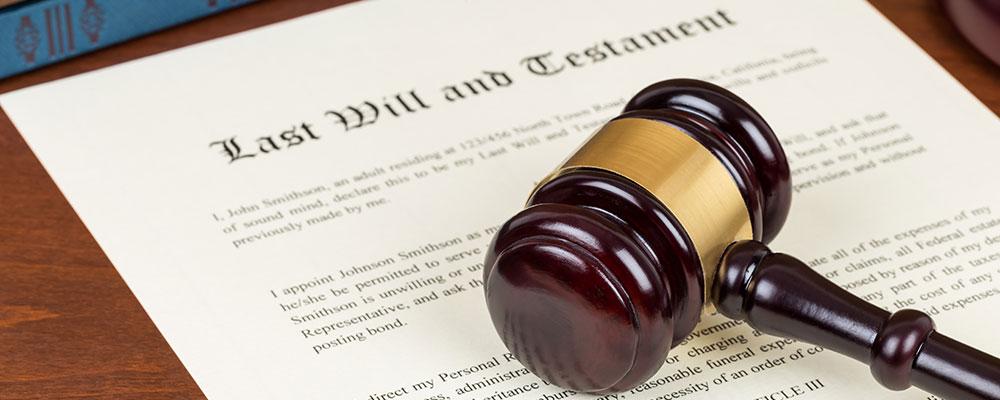 Estate plan attorneys for will and trust inheritance disputes